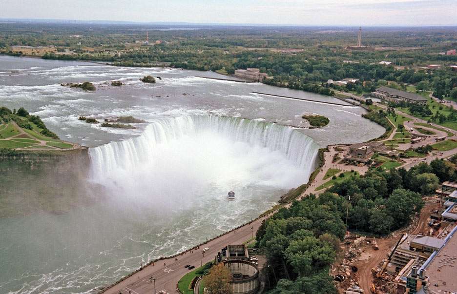 Niagarafallen pussel online från foto
