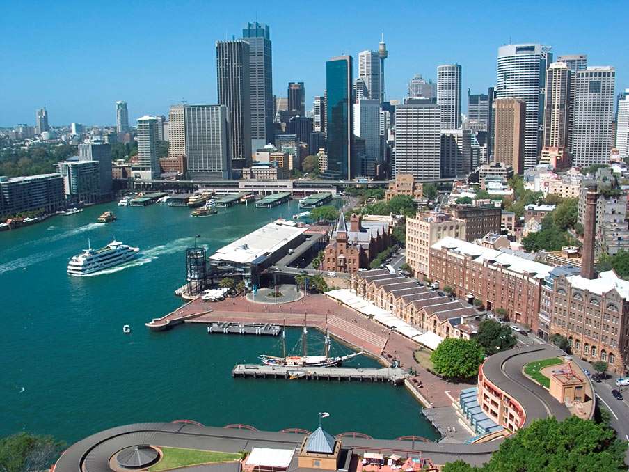 Harbour City - Sydney (Australia) puzzle online from photo