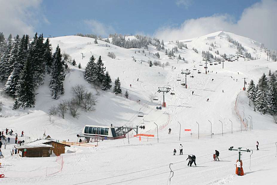 Χιονοδρομικό κέντρο Lelex-Crozet (Γαλλία) online παζλ