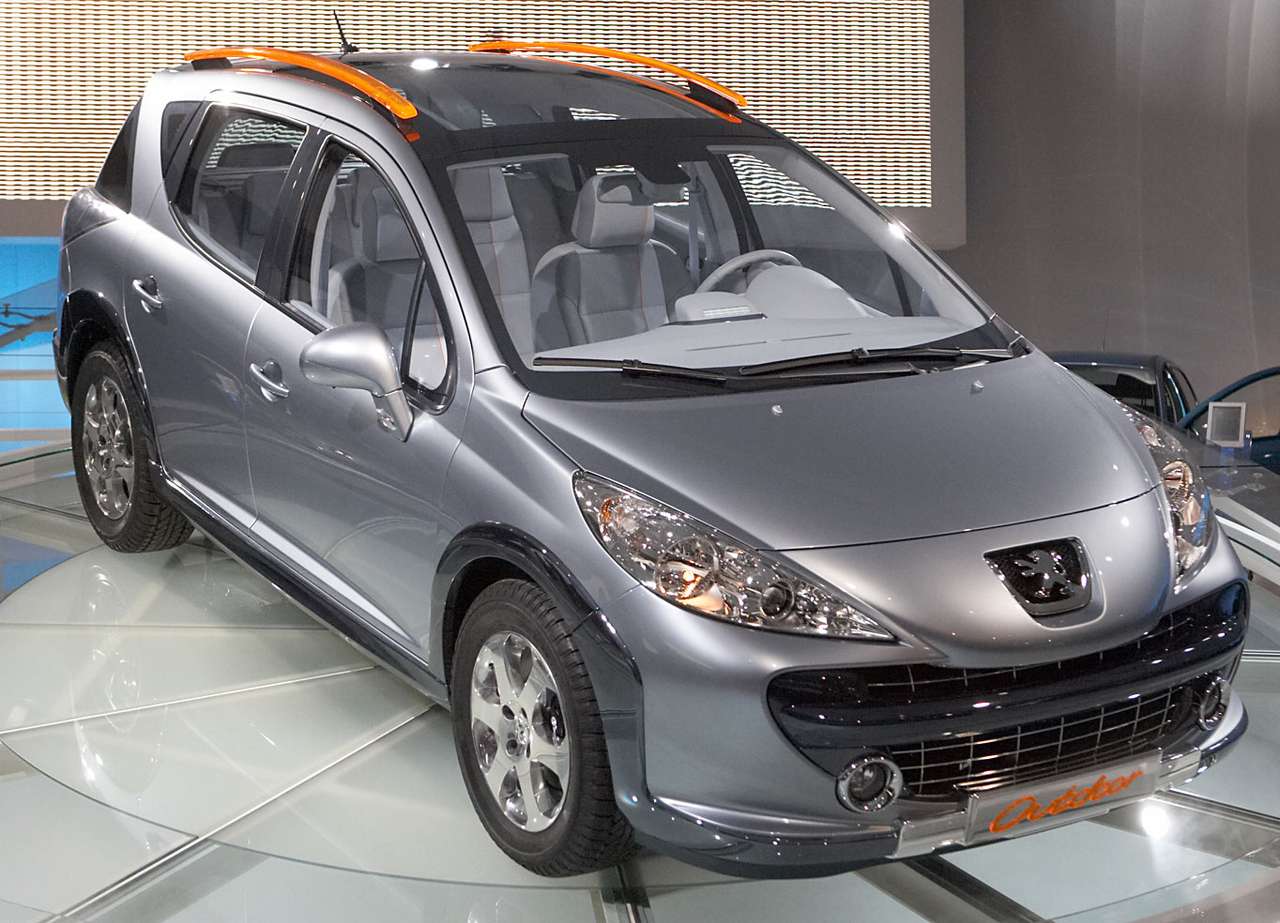 Concept Peugeot 207 SW Outdoor puzzle online from photo