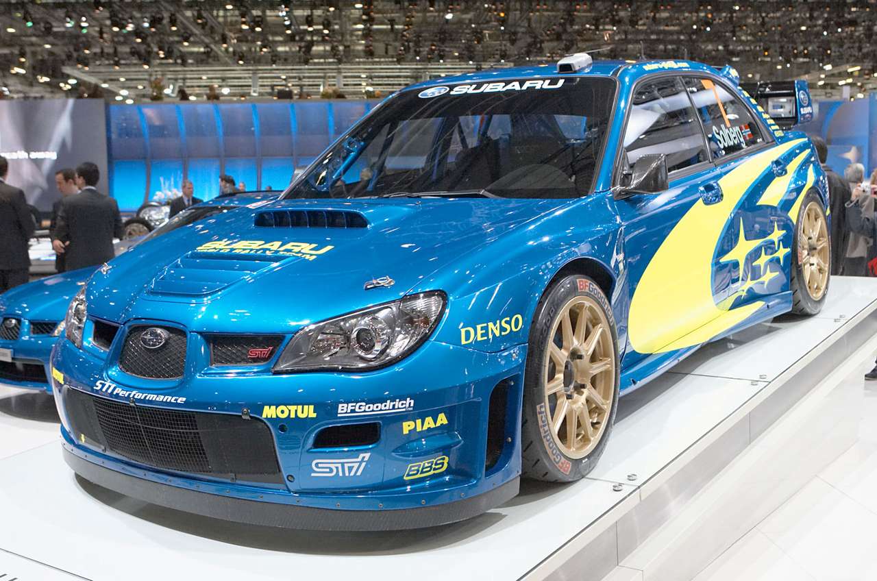 Subaru Impreza WRC онлайн пъзел от снимка