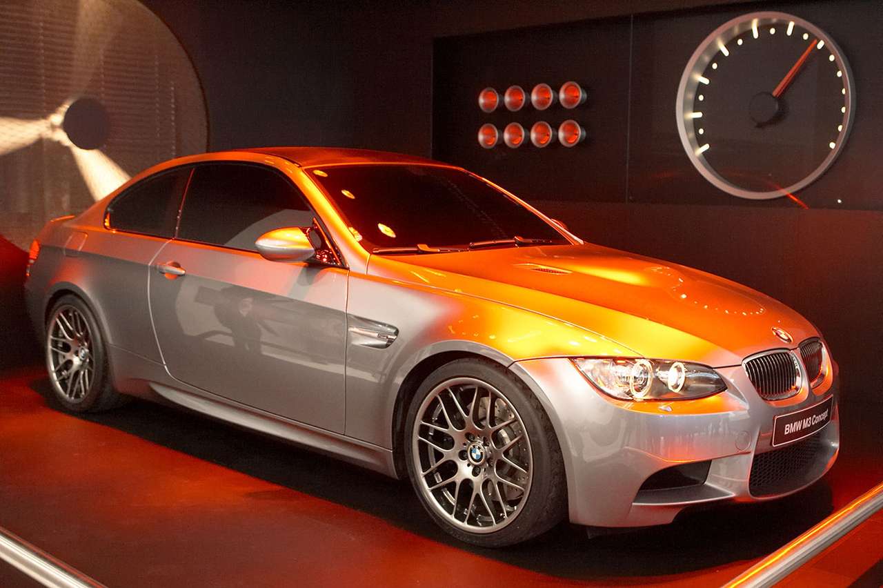 BMW M3 concept puzzle online from photo