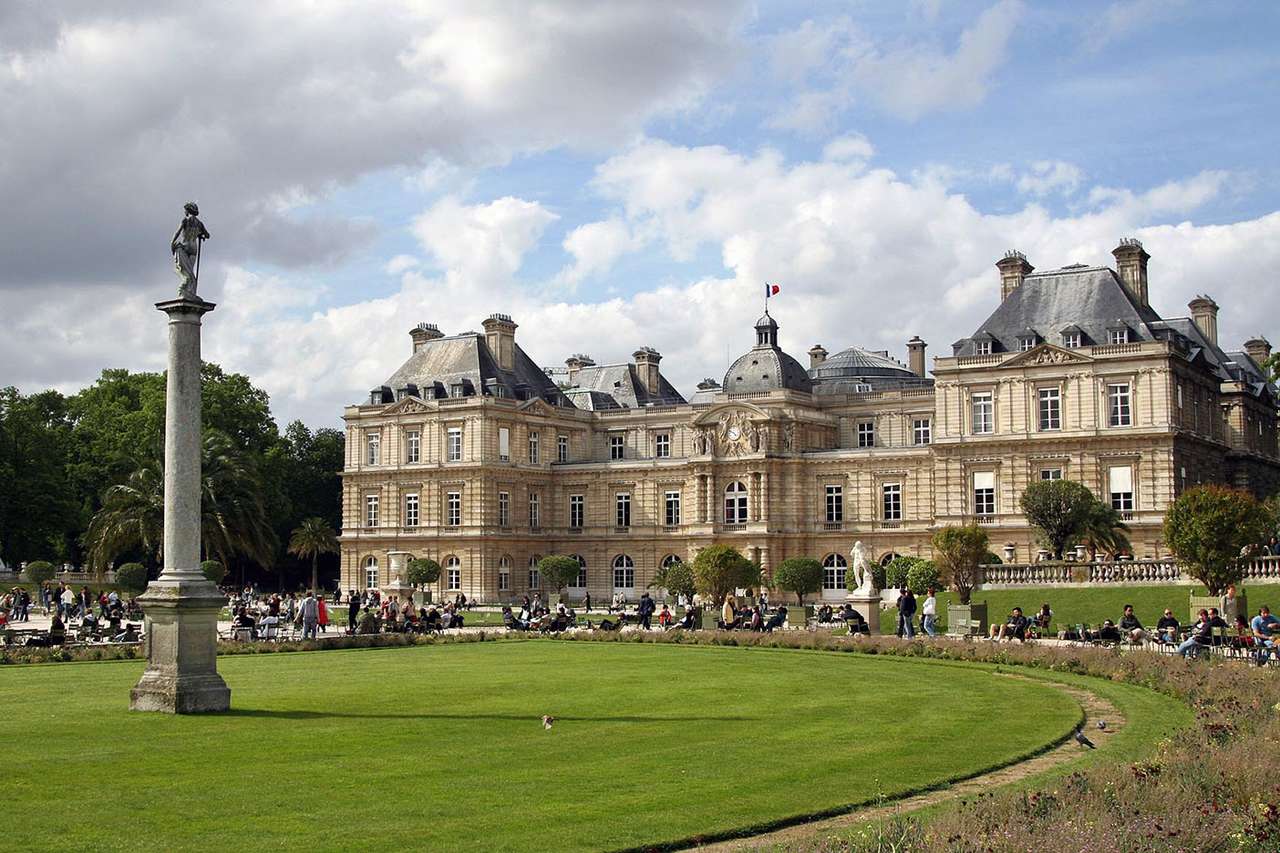 Παλάτι του Λουξεμβούργου στο Παρίσι (Γαλλία) online παζλ