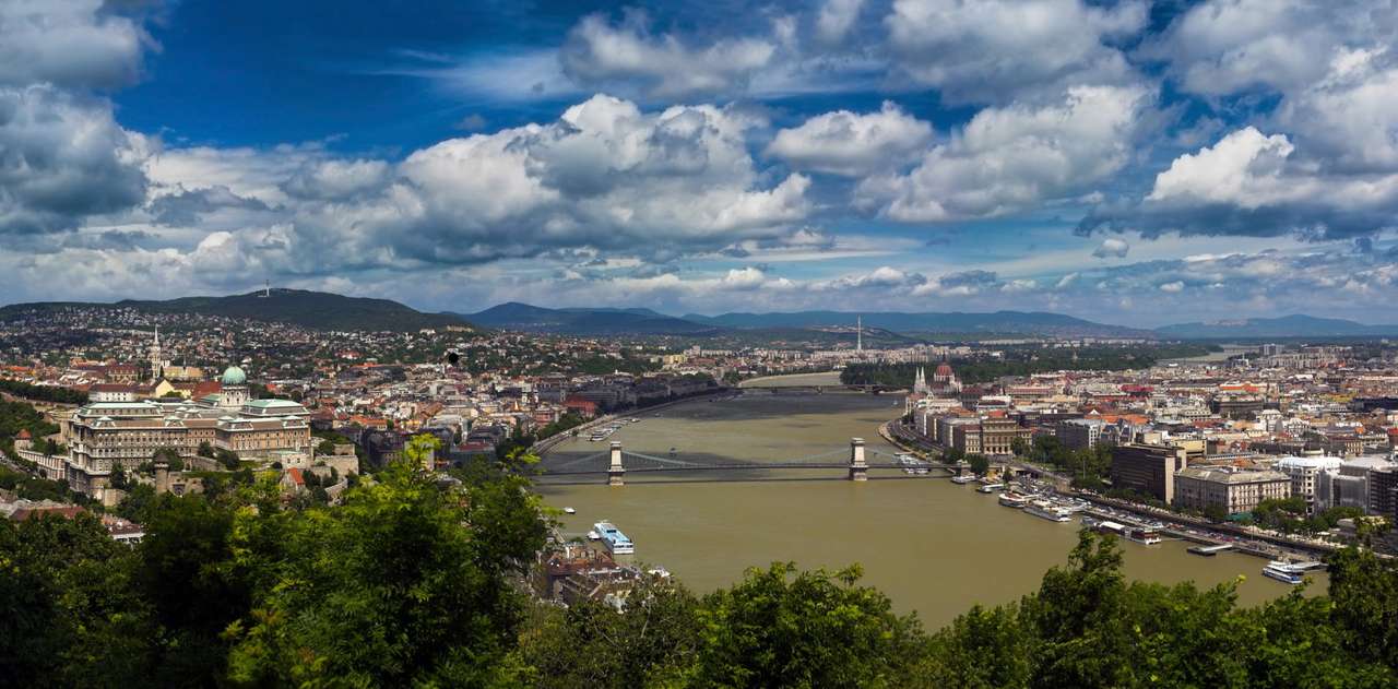 Budapest, Hongarije) puzzel online van foto