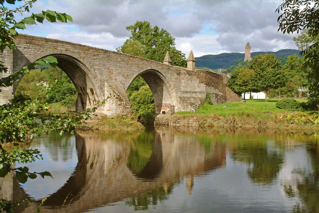 Stirling Bridge (Skotsko) puzzle online z fotografie