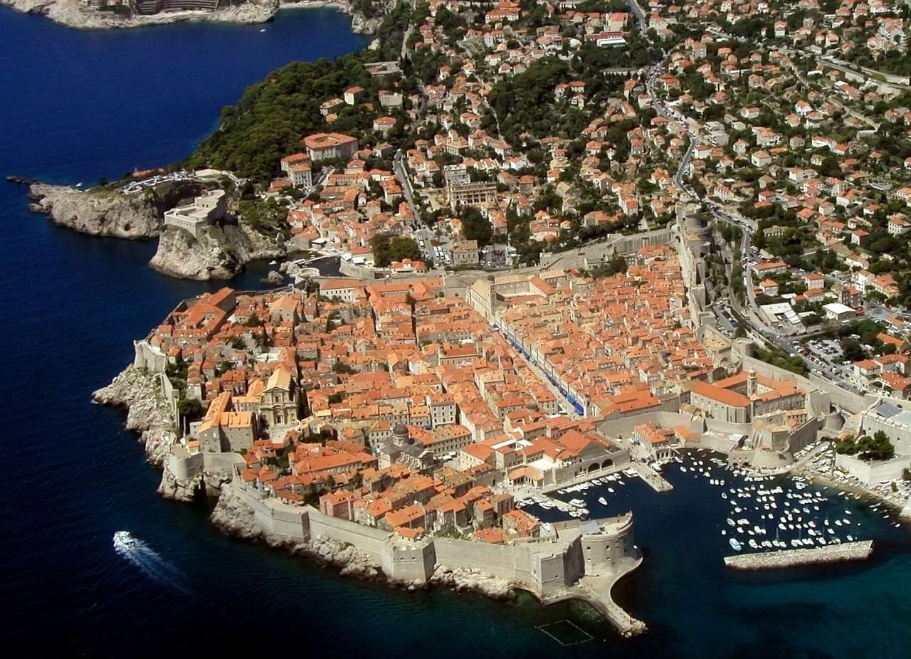Dubrovnik (Kroatien) pussel online från foto
