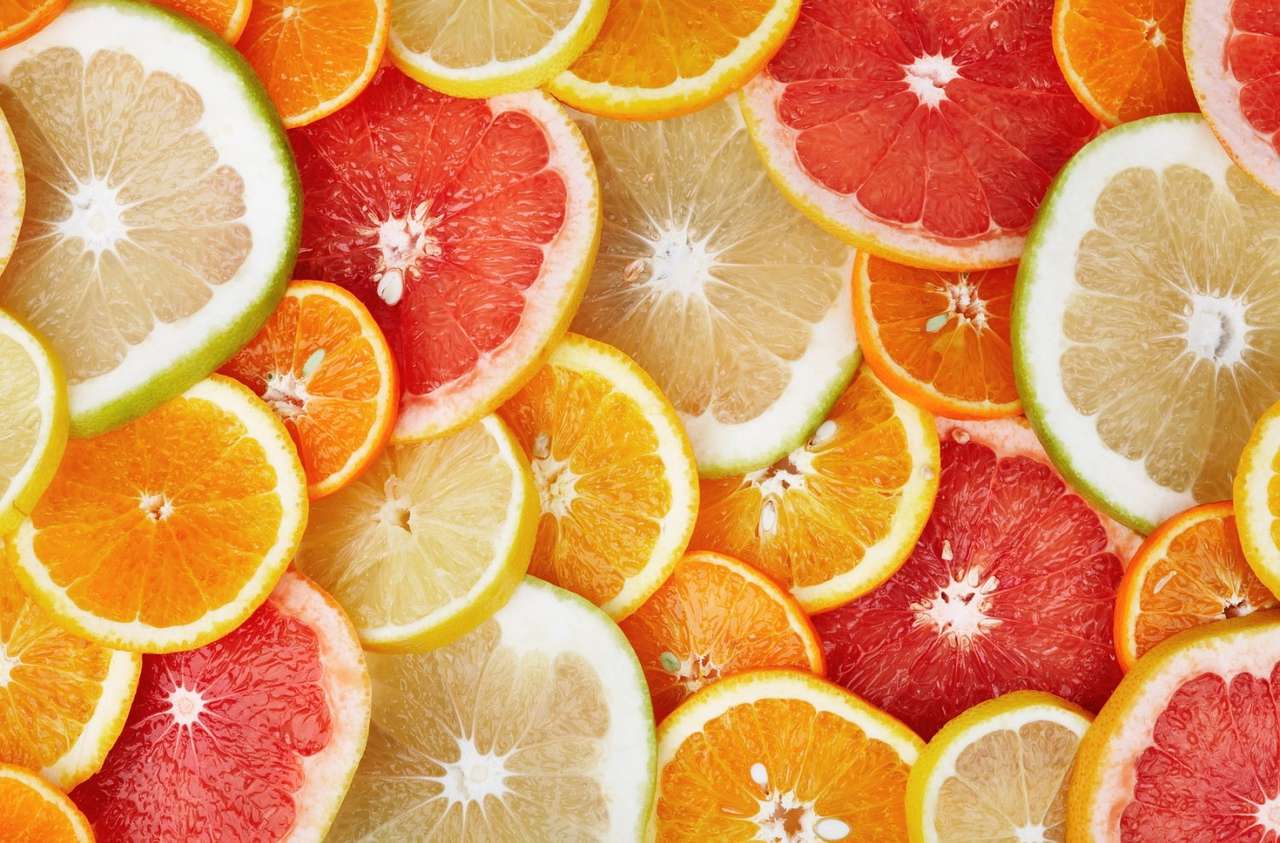 Citrusvruchten puzzel online van foto