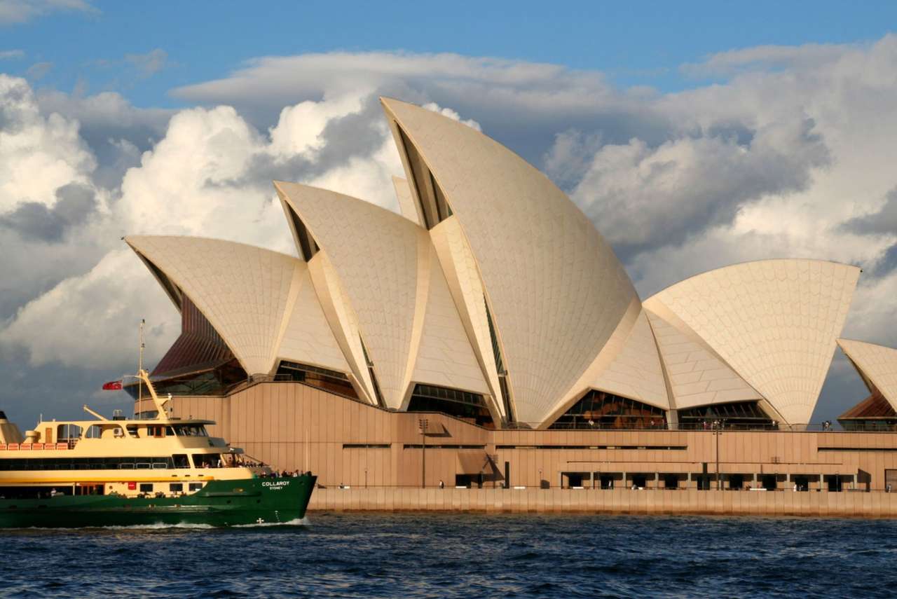 Sydney Opera House (Australien) pussel online från foto