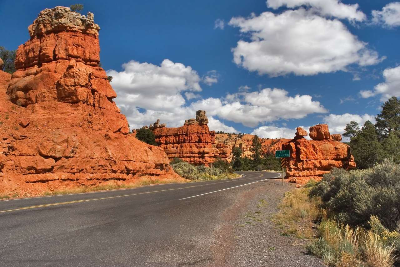 Vörös kanyon, Utah (USA) online puzzle