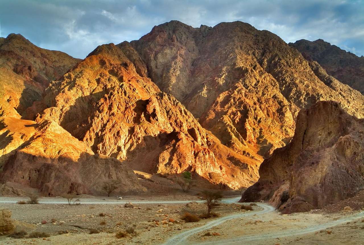 The mountains near Eilat (Israel) puzzle online from photo