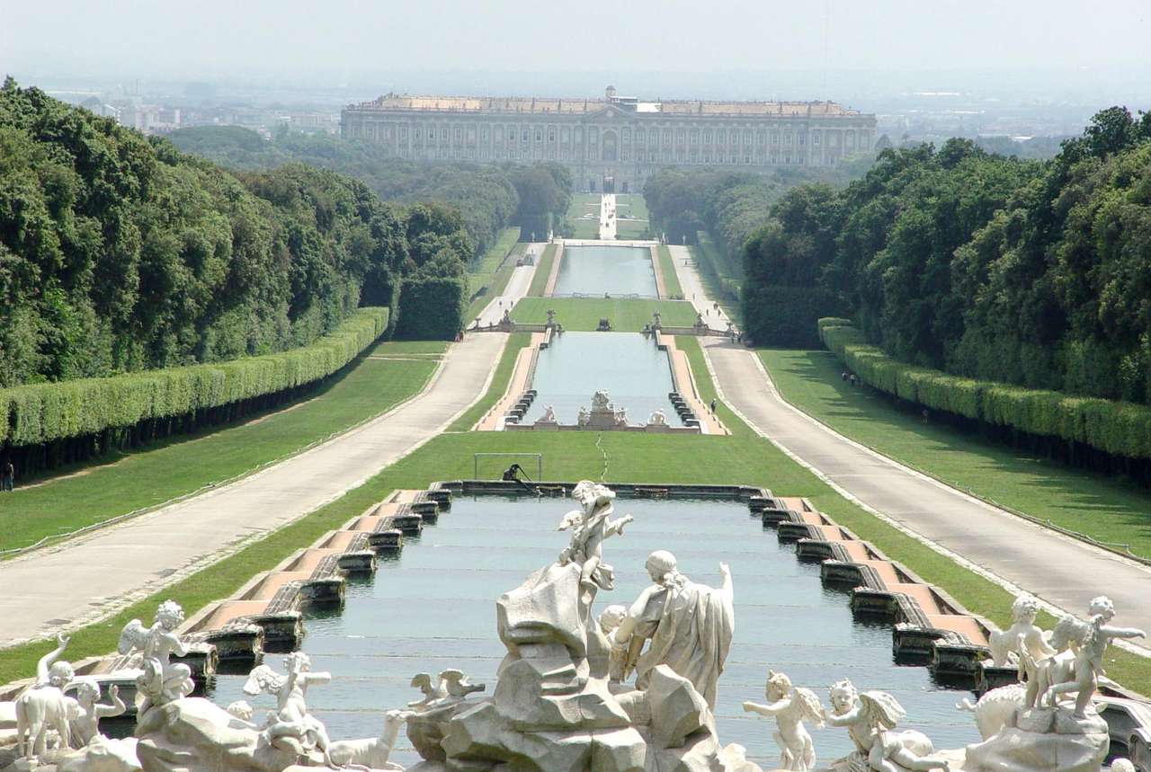 Caserta palota (Olaszország) online puzzle