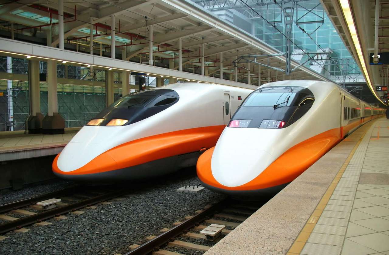 Tren de alta velocidad de Taiwán rompecabezas en línea