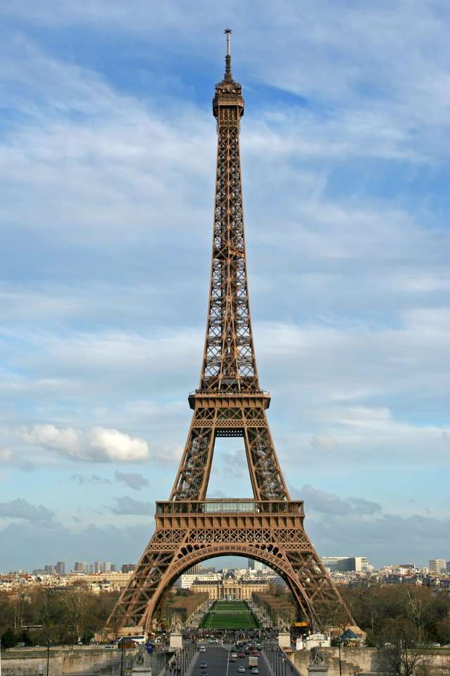 Eiffelova věž (Francie) puzzle online z fotografie