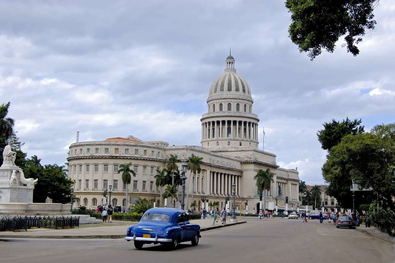 El Capitolio v Havaně (Kuba) online puzzle