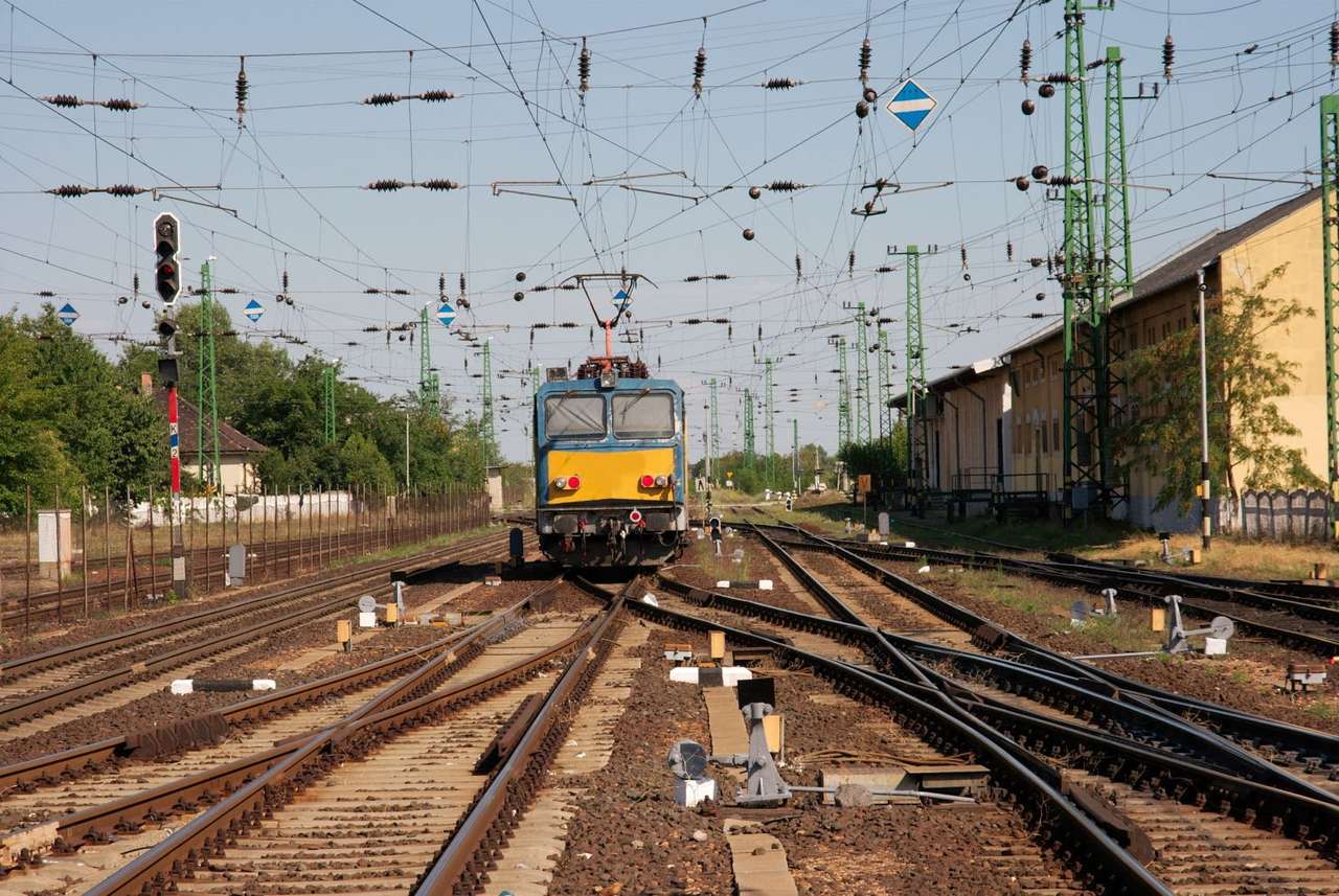 Järnvägsspår pussel online från foto