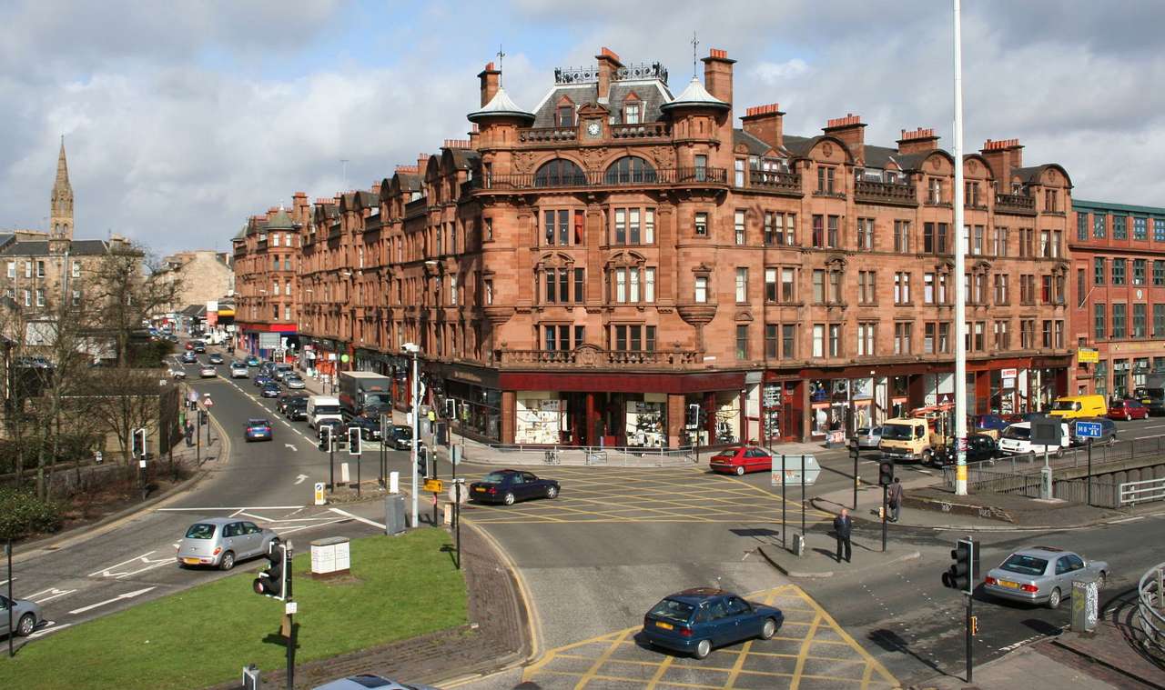 Glasgow (Storbritannien) pussel online från foto