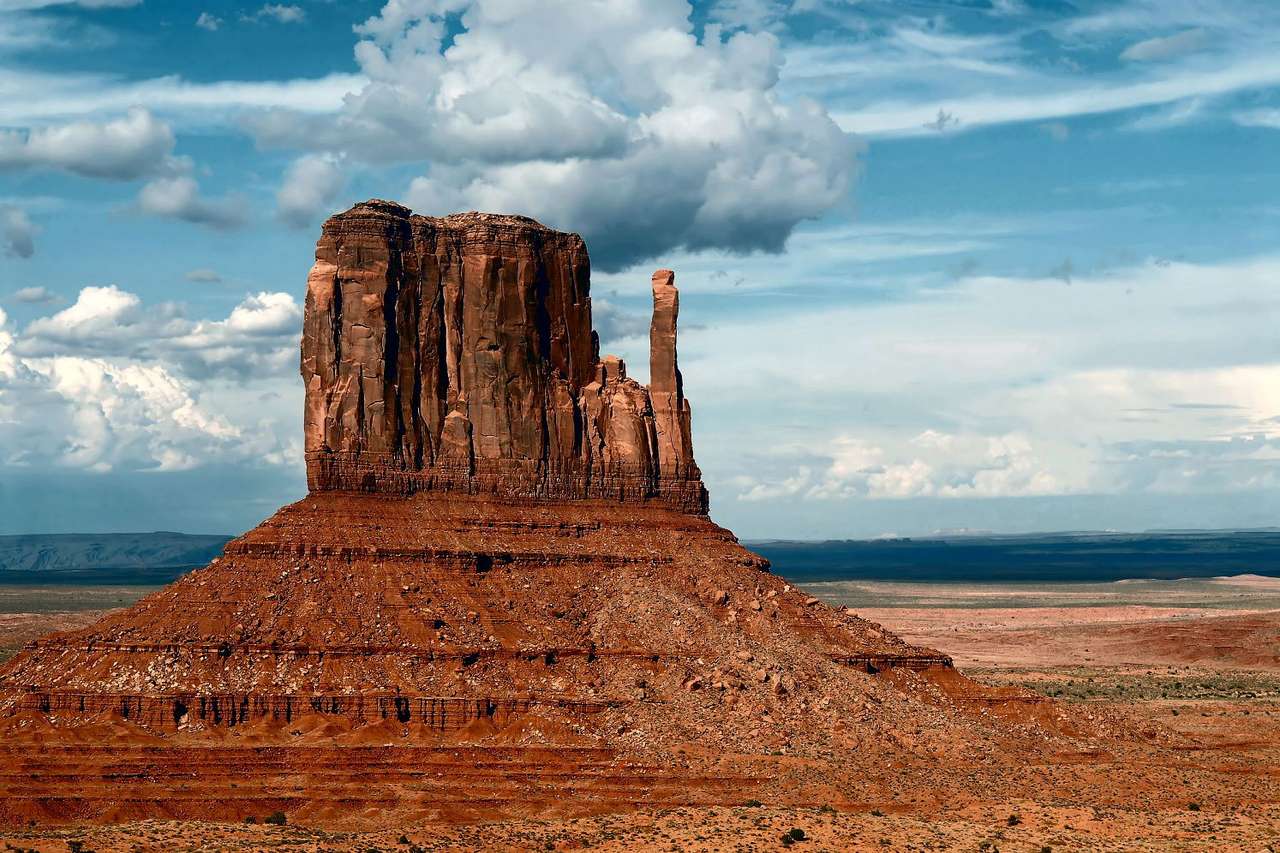 West Mitten i Monument Valley (USA) Pussel online
