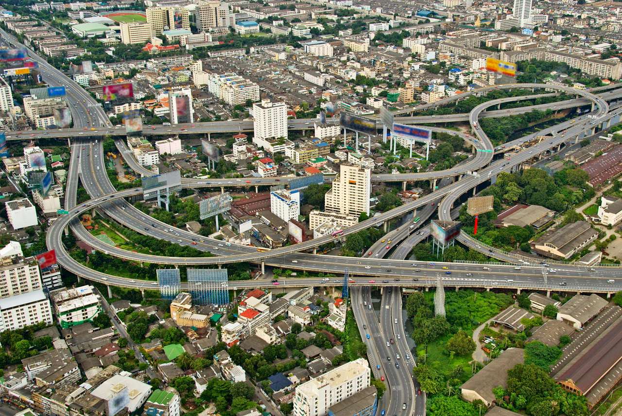 Highways in Bangkok (Thailand) online puzzle