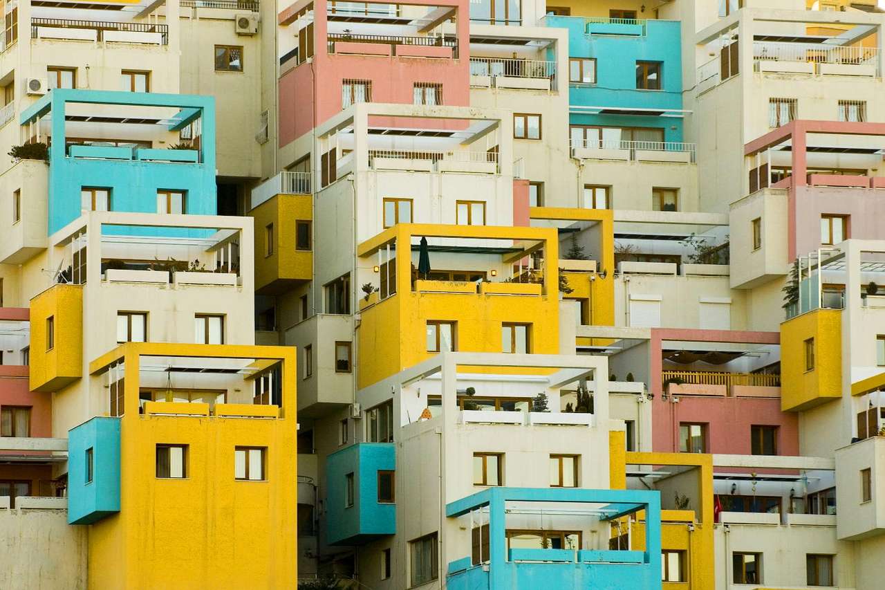 Wohnhaus in Ankara (Türkei) Online-Puzzle