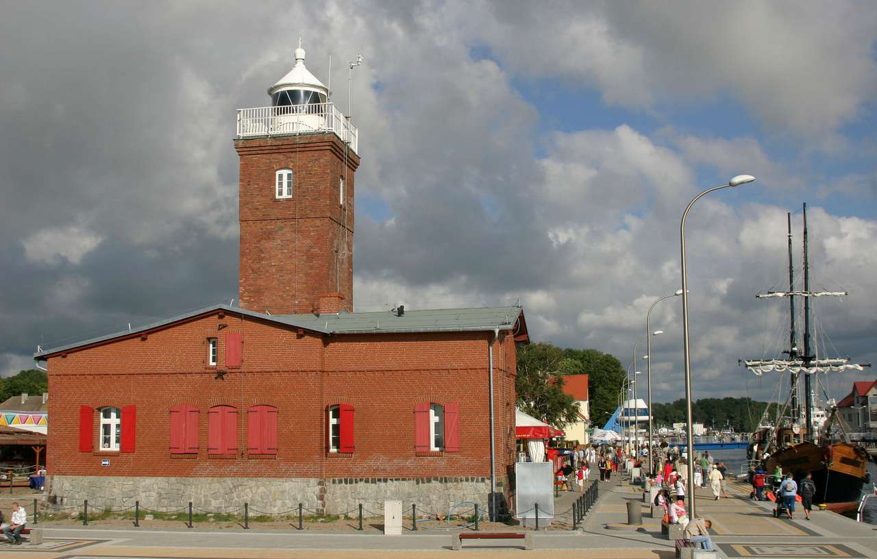 Lighthouse in Darlowo (Poland) online puzzle