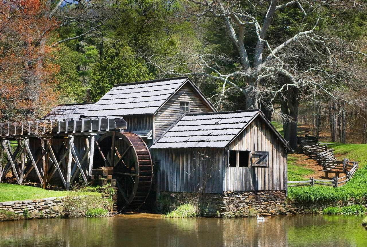 Mabry Mill (USA) pussel online från foto