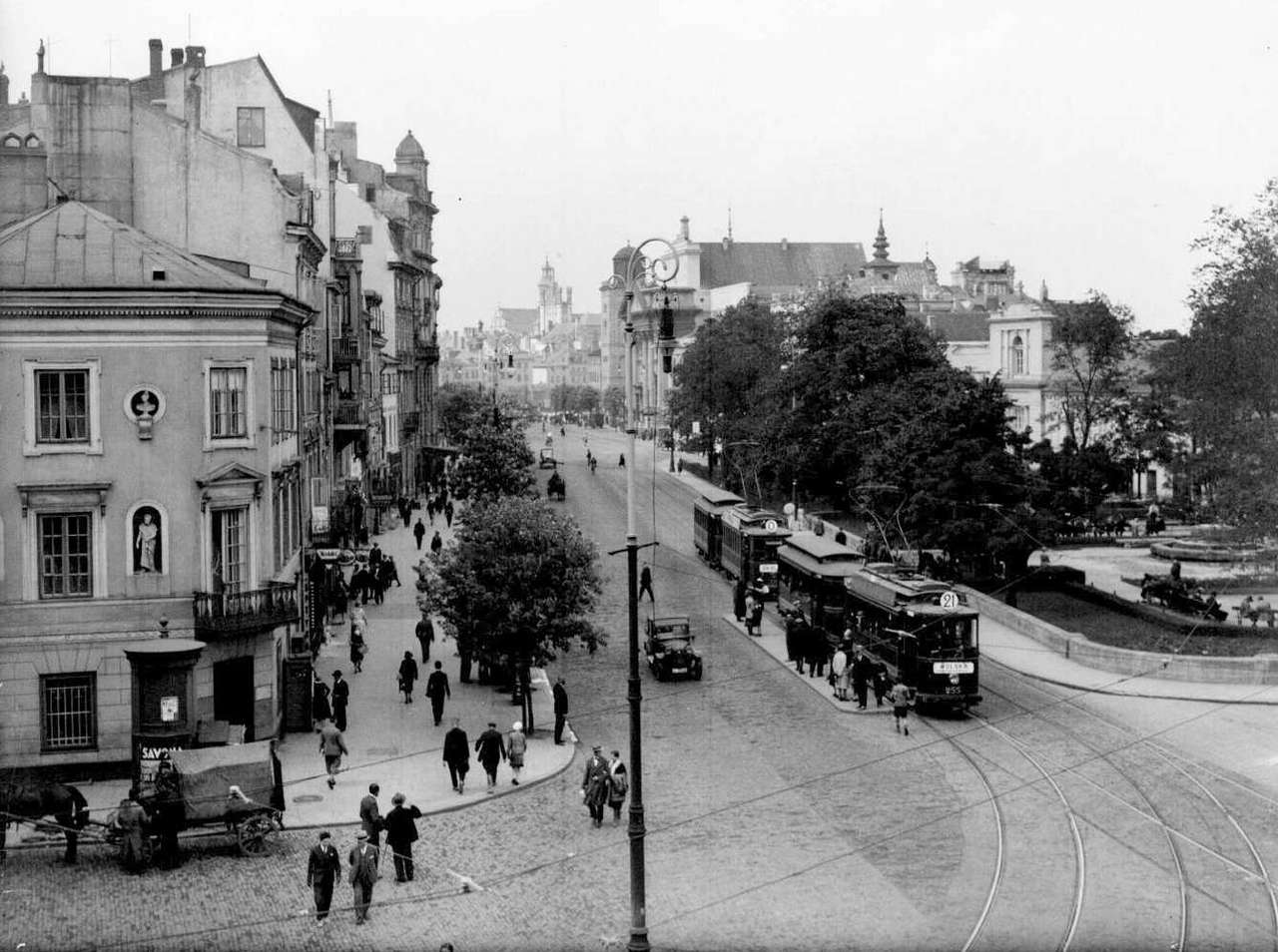 Calle Krakowskie Przedmiescie rompecabezas en línea