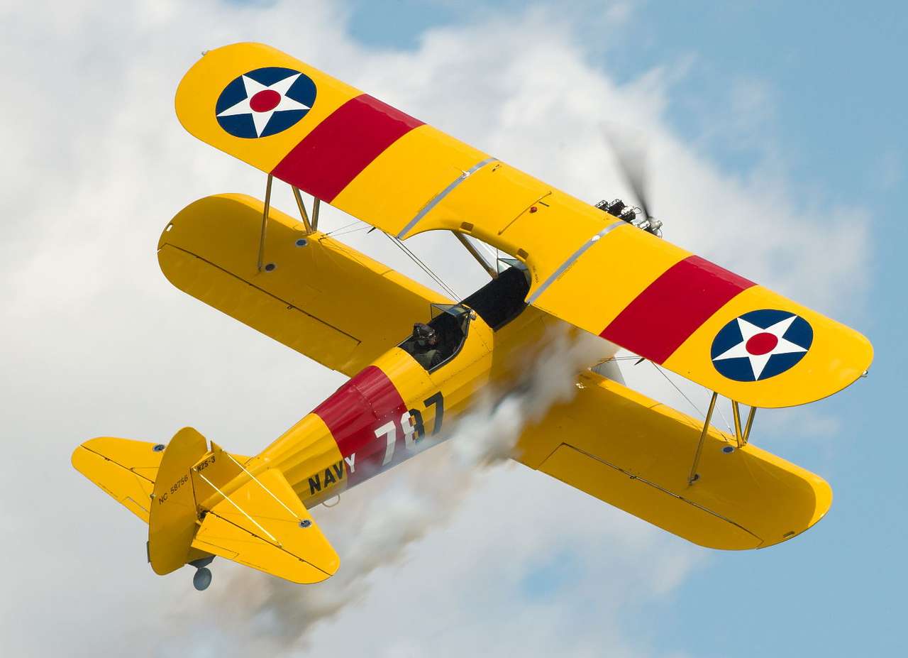 Boeing-Stearman Model 75 puzzle online from photo