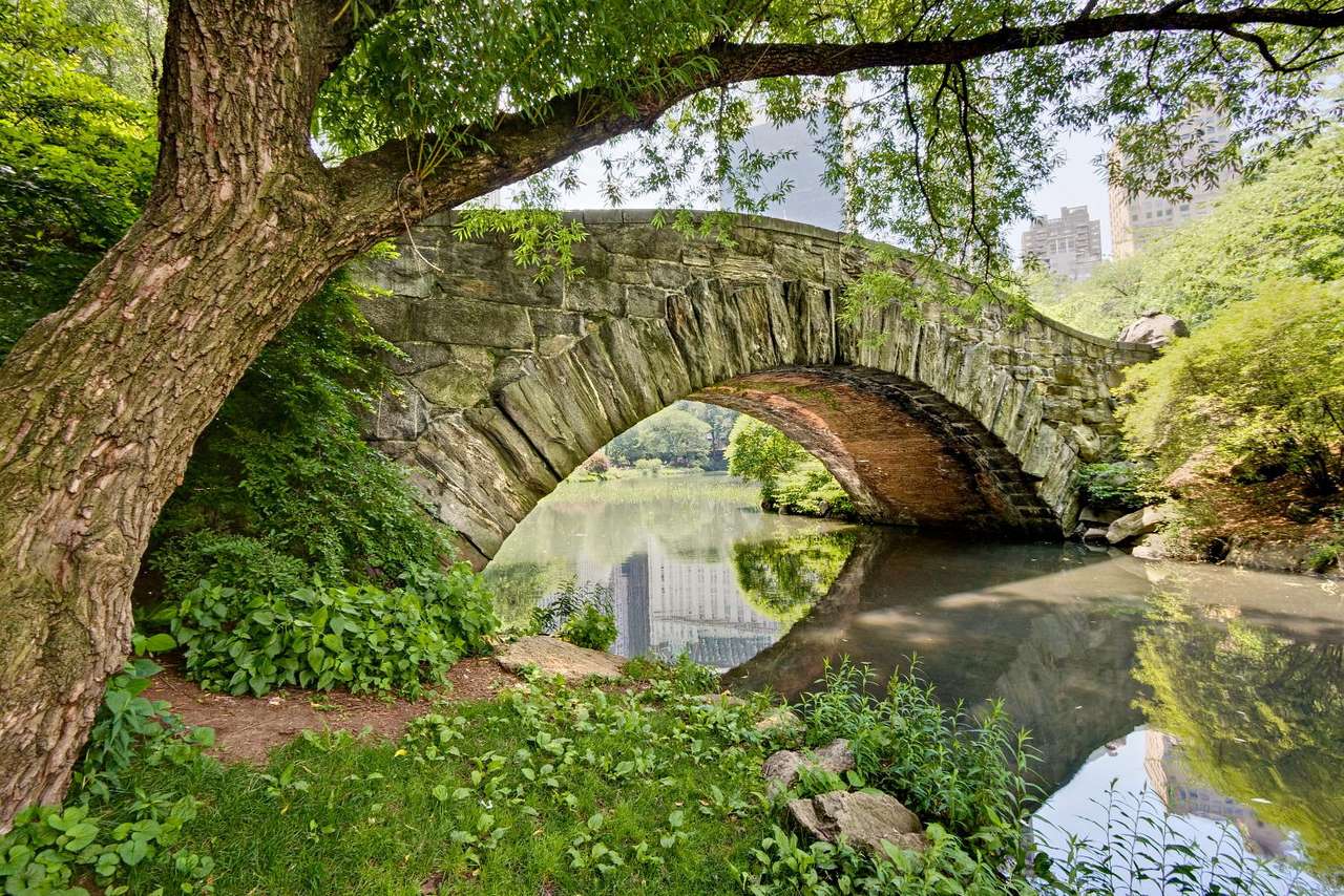 Gapstow Bridge (VS) puzzel online van foto