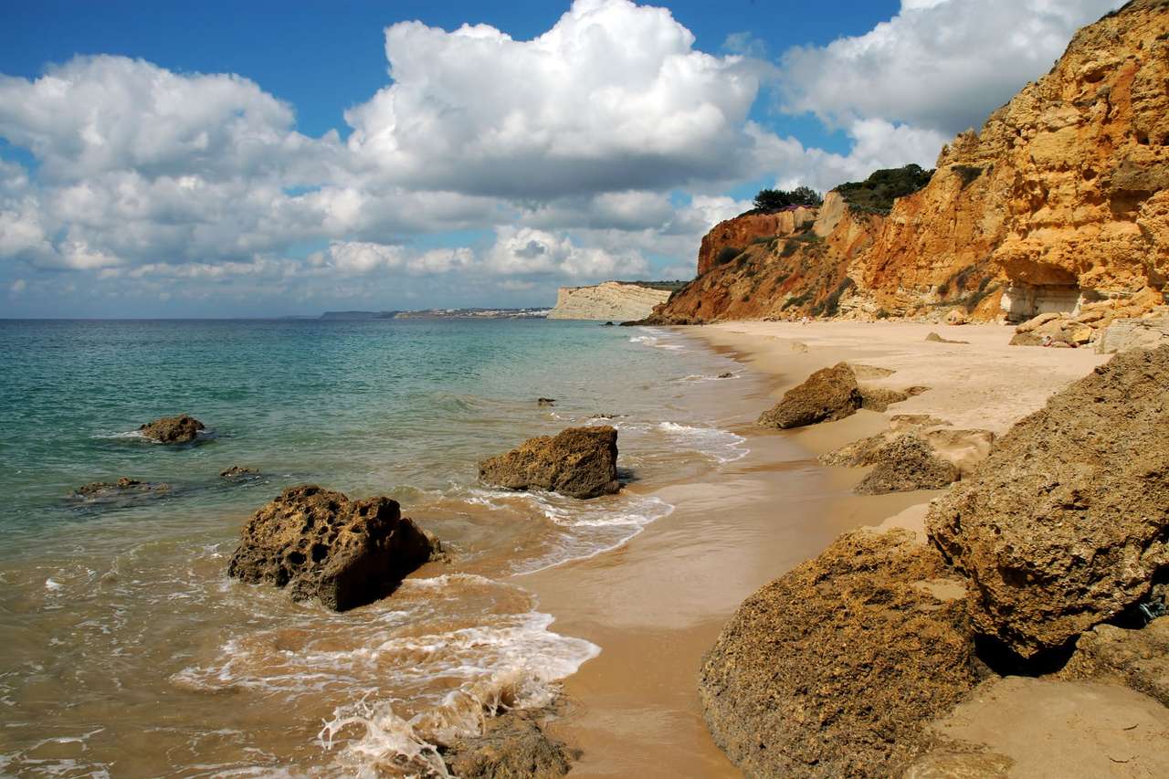 Ακτή της Πορτογαλίας παζλ online από φωτογραφία