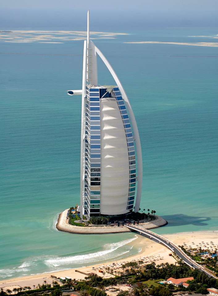 Burj Al Arab (Об'єднані Арабські Емірати) головоломка з фото