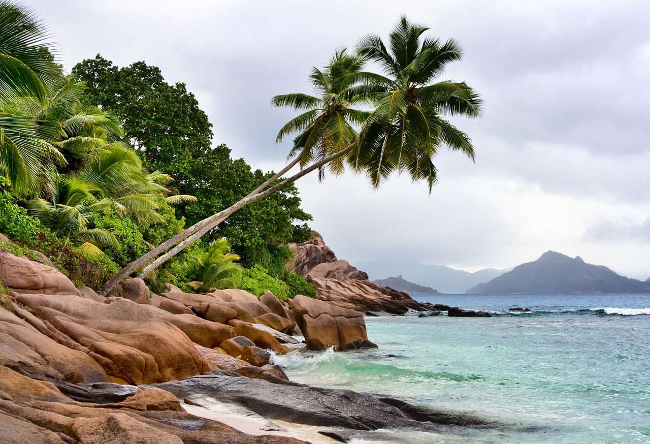 La Digue (Seychelles) puzzle online a partir de fotografia