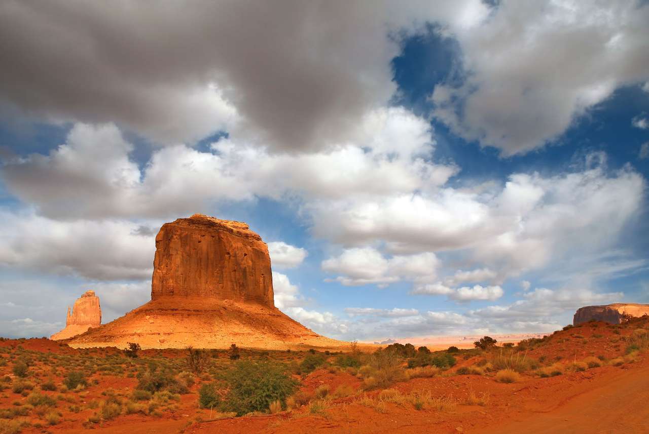 Monument Valley (USA) pussel online från foto