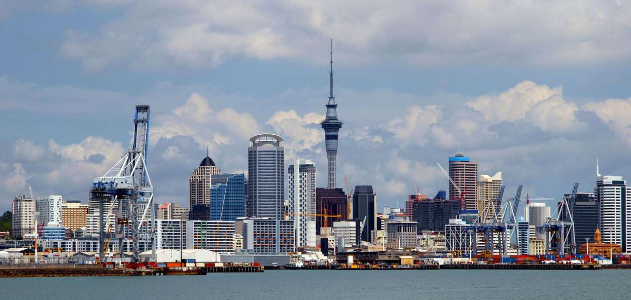 Auckland, Nieuw-Zeeland) puzzel online van foto