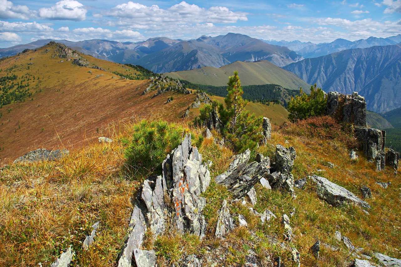 Montañas de Altai rompecabezas en línea