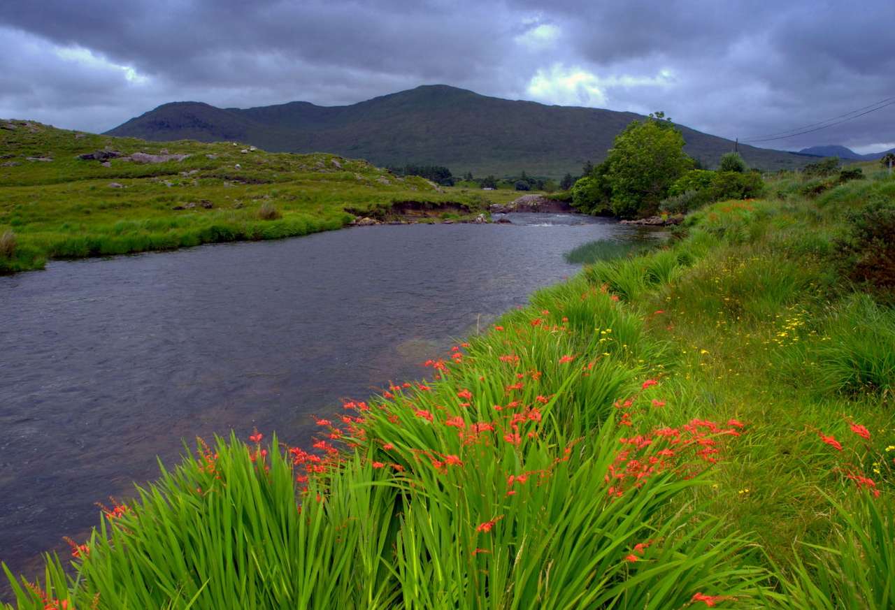 Erriff River (Irland) pussel online från foto