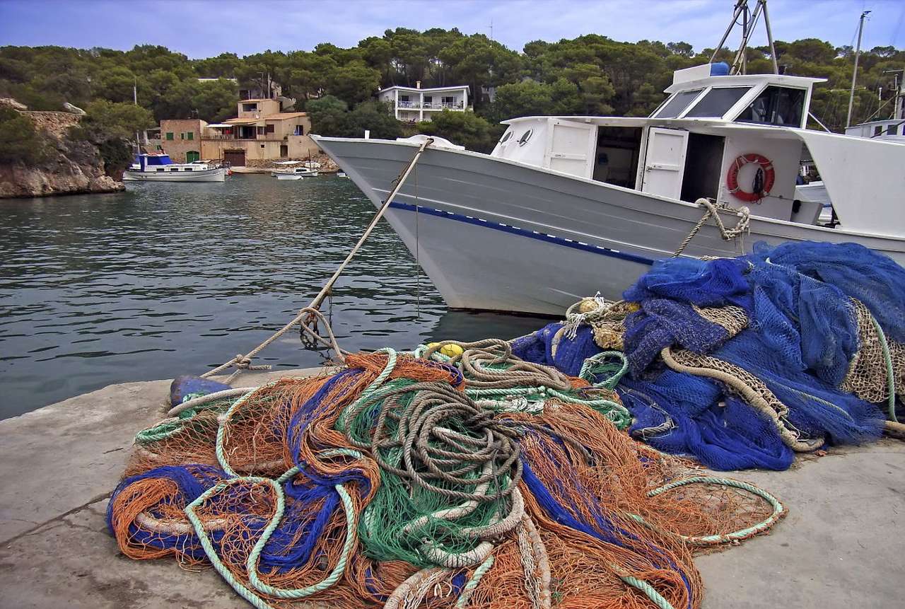 Barca da pesca a Maiorca (Spagna) puzzle online