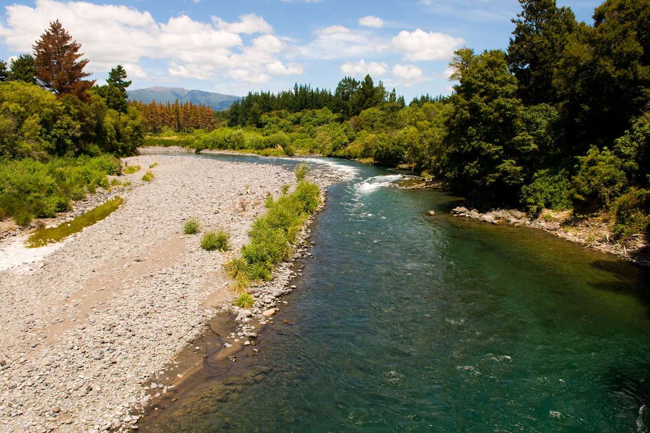 Tongariro River (Nieuw-Zeeland) online puzzel