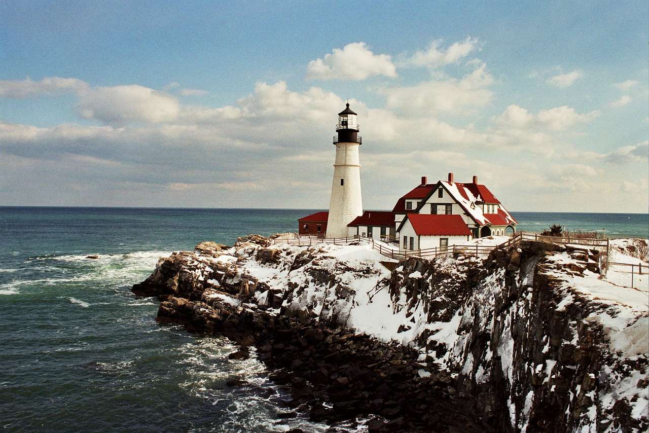 Lighthouse in Portland (USA) online puzzle