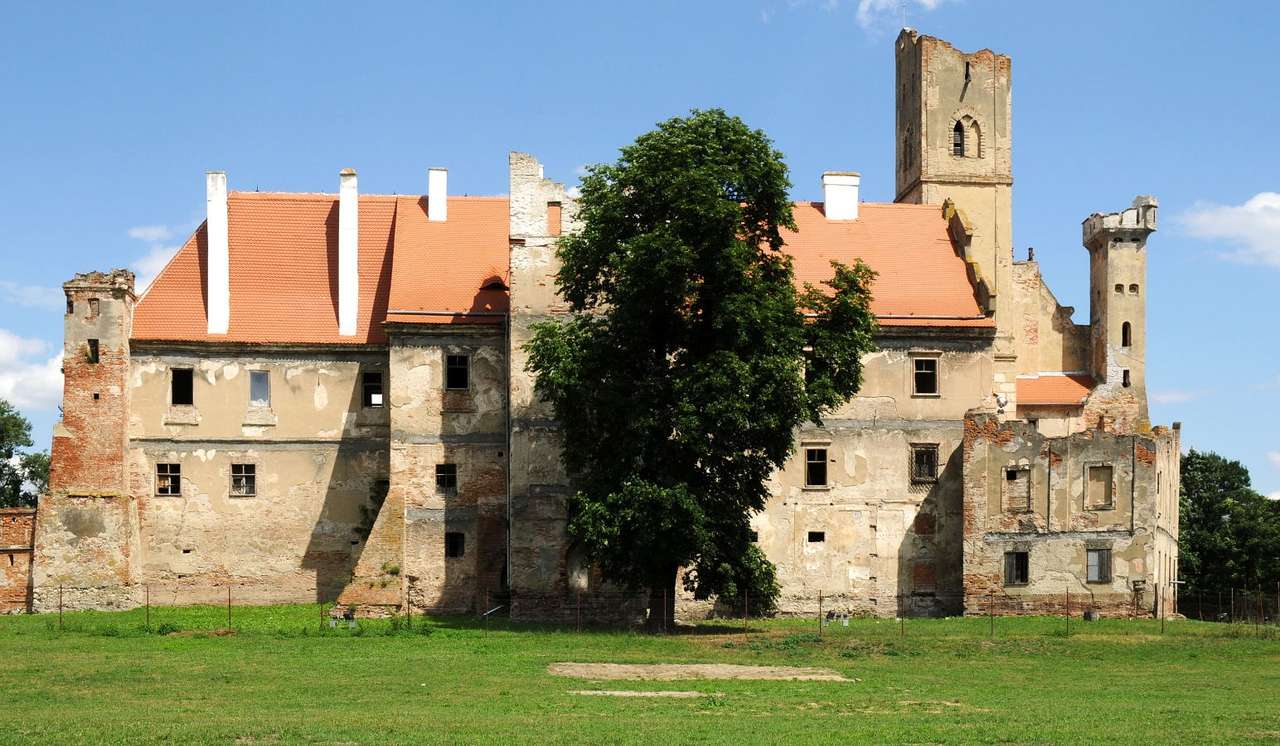 Kasteel in Breclav (Tsjechië) online puzzel