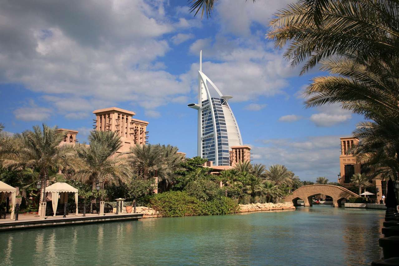 Burj Al Arab (Verenigde Arabische Emiraten) puzzel online van foto