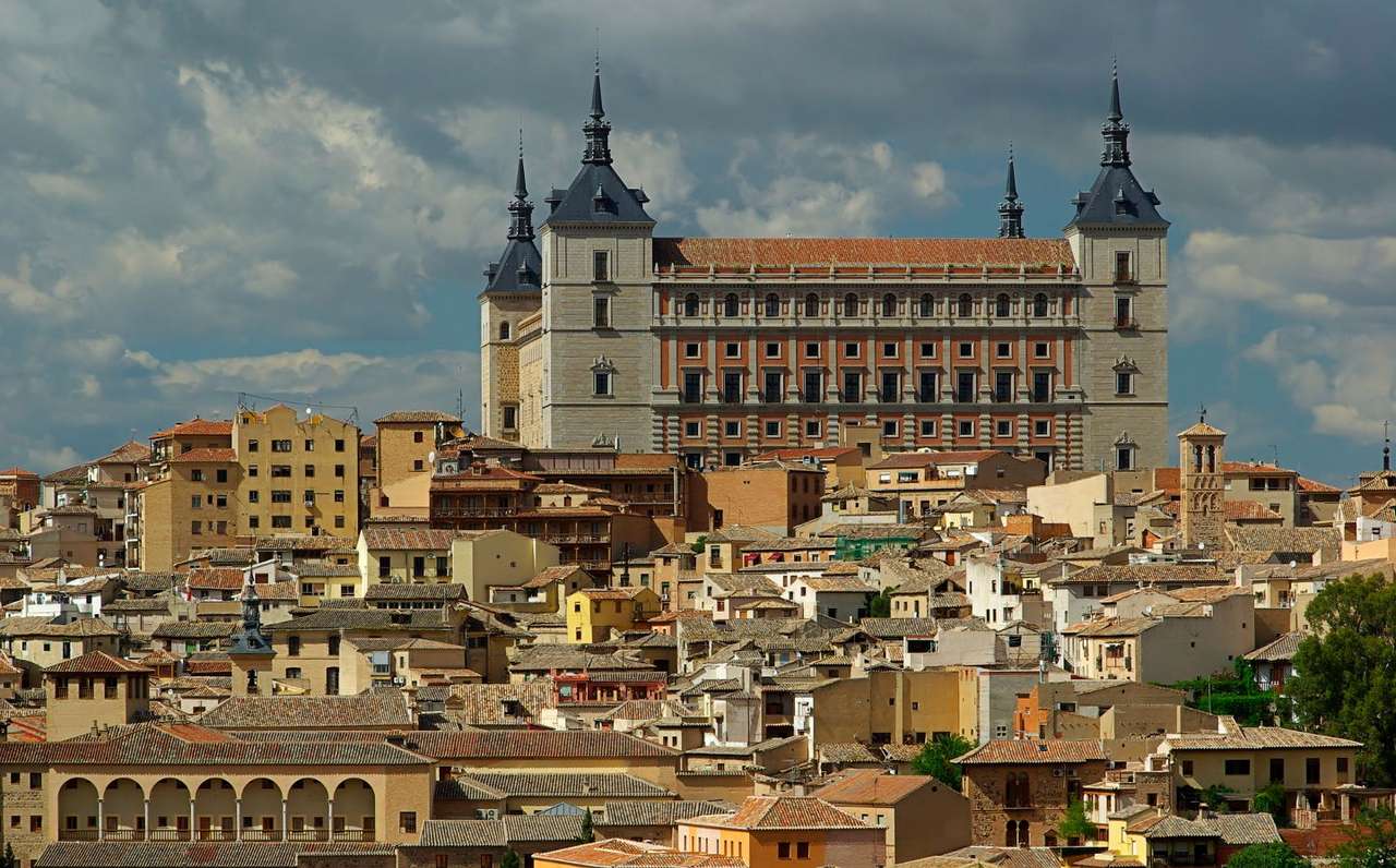 Fortification in Toledo (Spain) puzzle online from photo