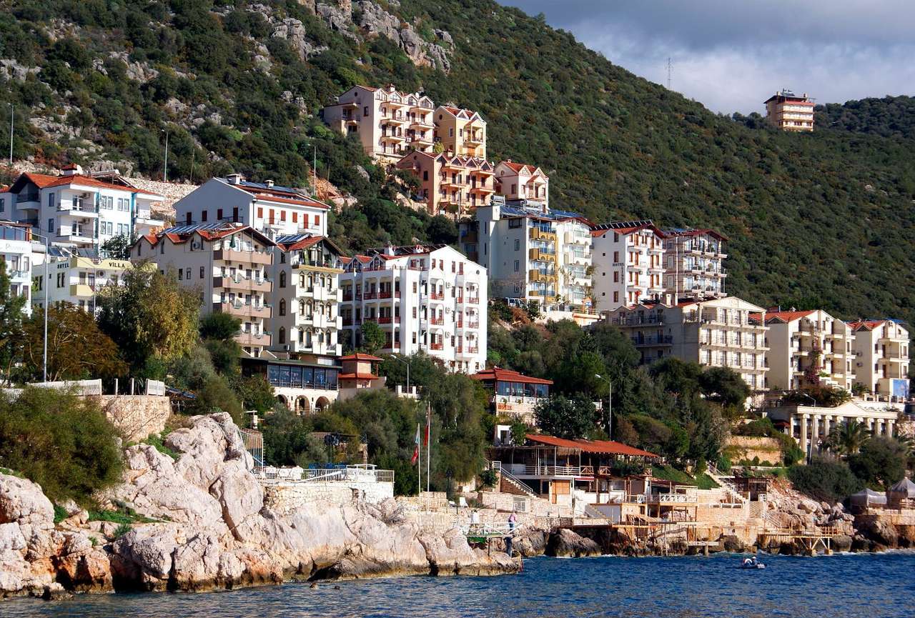 Kaş (Turkey) puzzle online from photo
