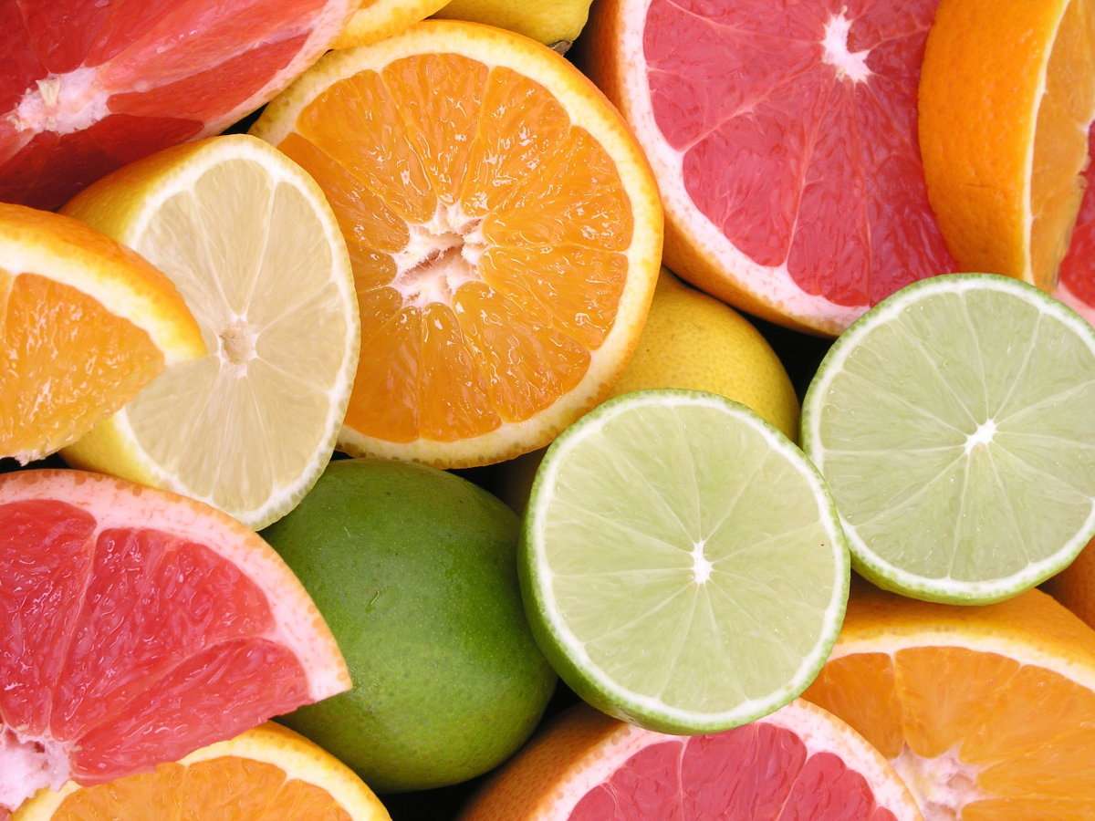 Citrus fruits puzzle online from photo