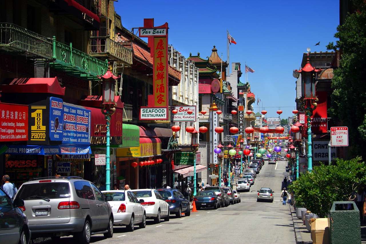 Chinatown in San Francisco (USA) online puzzle