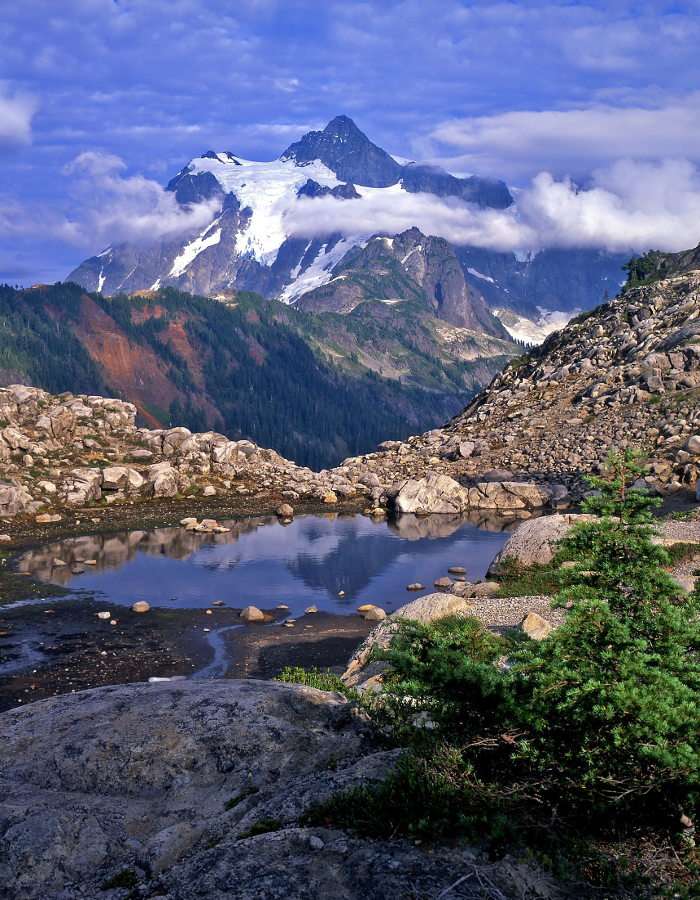 Mount Shuksan (USA) puzzle online from photo