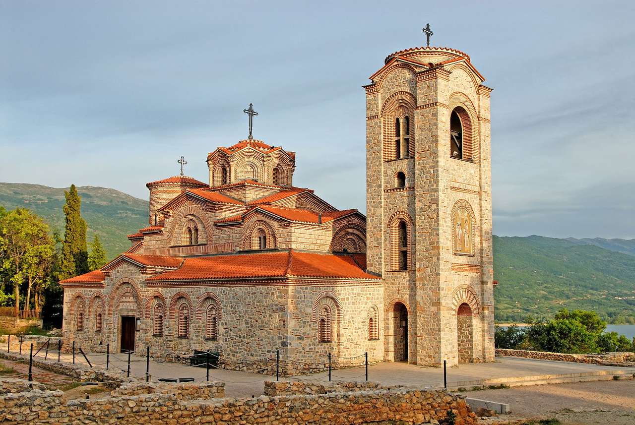 Kostel sv. Klimenta v Ohridu (Makedonie) puzzle z fotografie