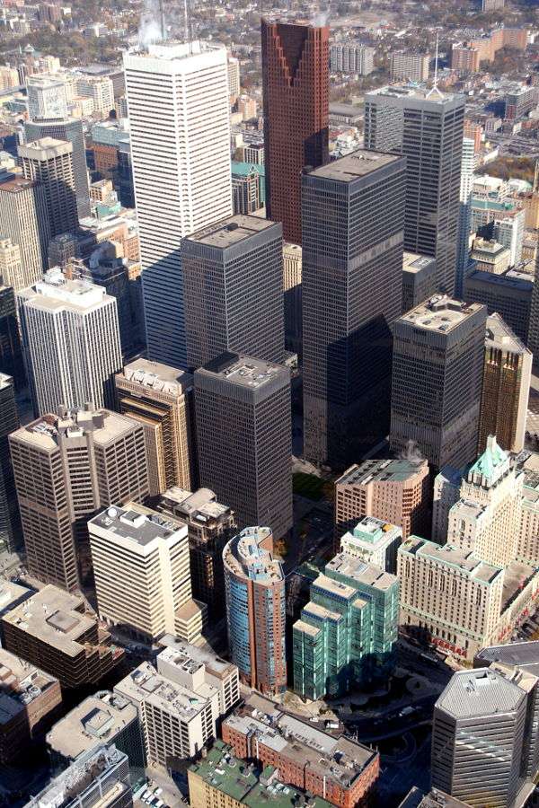Skyscrapers of Toronto (Canada) online puzzle