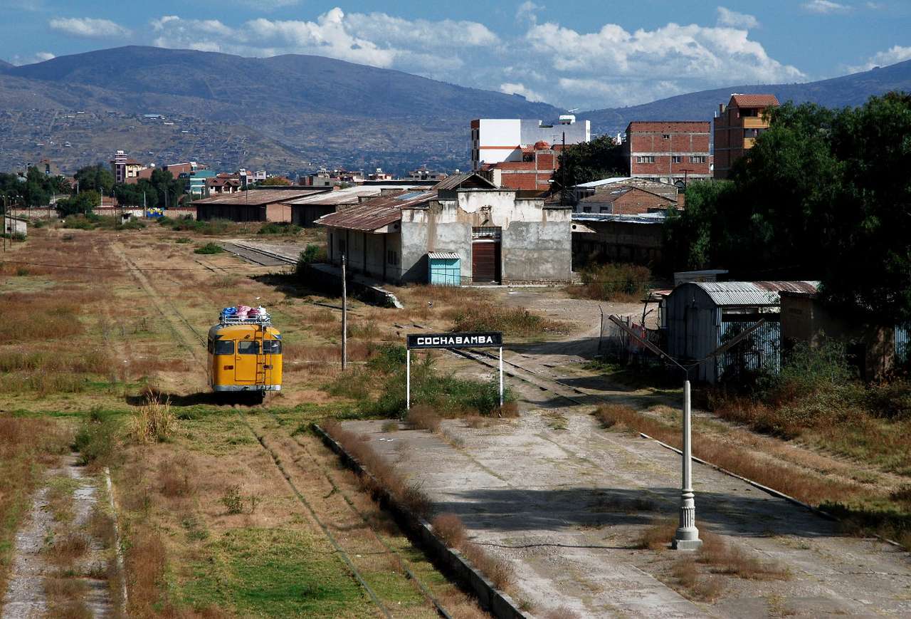 Bahnhof Cochabamba (Bolivien) Online-Puzzle