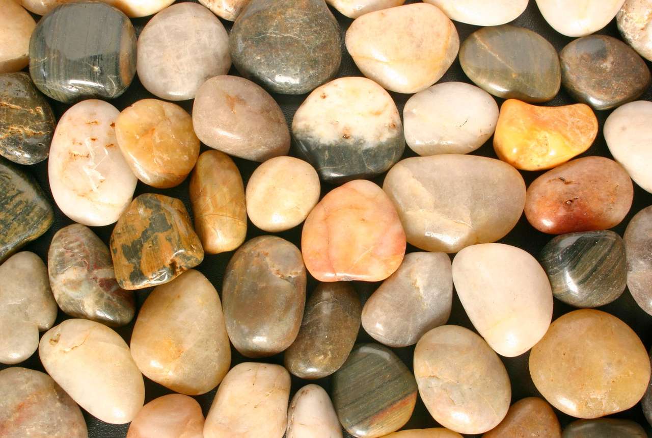 Stenar från stranden Pussel online