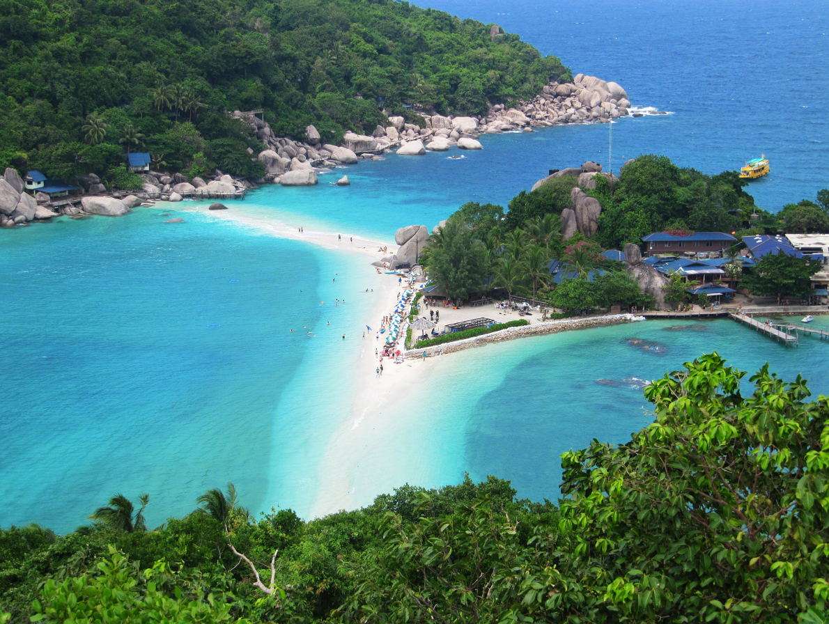 Playa de Koh Tao (Tailandia) rompecabezas en línea